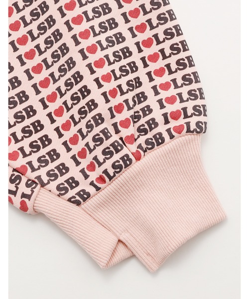 Little sunny bite(リトルサニーバイト)の「【8】【it】【Little sunny bite】I love LSB hoodie(パーカー・レディース・オレンジ/ピンク/アイボリー・MEDIUM/SMALL)」の9枚目の写真