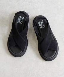 BUENO（ブエノ）の「BUENO （ブエノ） / 本革 クロスベルト レザーサンダル A2603（サンダル）」