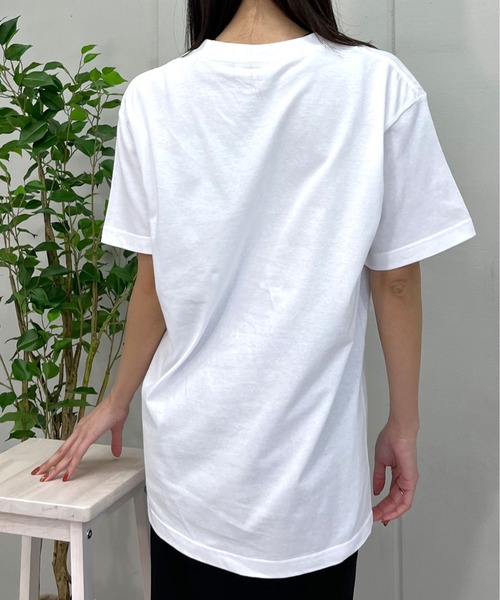 RGY（アールジーワイ）の「【RGY】LOS ANGELES プリントTシャツ（Tシャツ/カットソー・レディース・ネイビー/オートミール/ホワイト・LARGE/MEDIUM）」の20枚目の写真