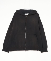 DISCOVERED（ディスカバード）の「DISCOVERED DEVIL EAR DAMAGE HOODIE（パーカー）」