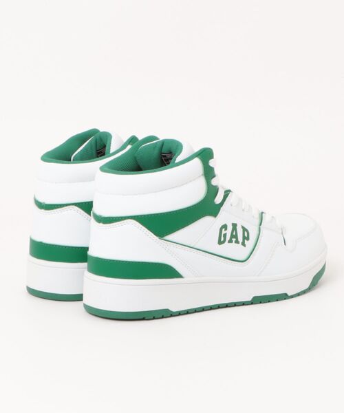GAP（ギャップ）の「《GAP》ｼｭｰｽﾞ GPU22342（スニーカー・メンズ・ホワイト×グリーン/ホワイト×グレー/ホワイト×ブラック/ブラック×ホワイト・26.0cm/25.0cm/24.0cm/28.0cm/27.0cm/23.0cm）」の5枚目の写真
