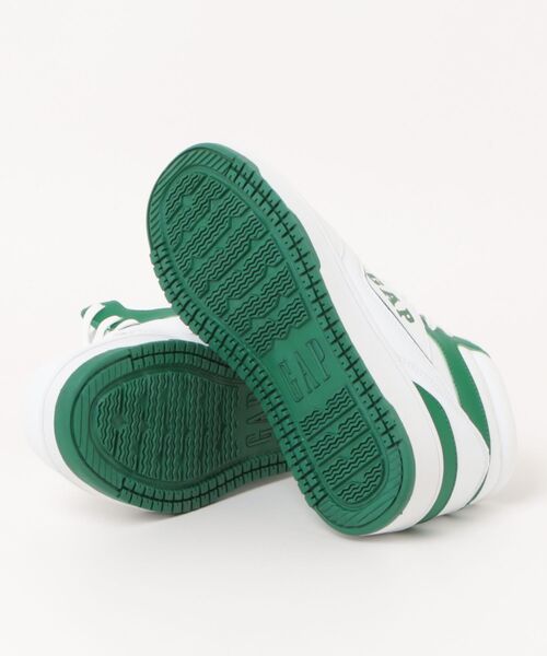 GAP（ギャップ）の「《GAP》ｼｭｰｽﾞ GPU22342（スニーカー・メンズ・ホワイト×グリーン/ホワイト×グレー/ホワイト×ブラック/ブラック×ホワイト・26.0cm/25.0cm/24.0cm/28.0cm/27.0cm/23.0cm）」の6枚目の写真