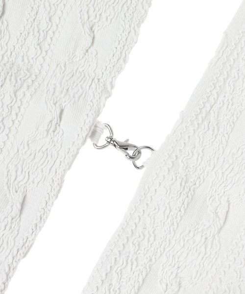 kotohayokozawa（コトハヨコザワ）の「kotohayokozawa SHRUNK-KNIT ARM COVER TD24A-SHAC（アームカバー・レディース・ブラック・FREE）」の2枚目の写真