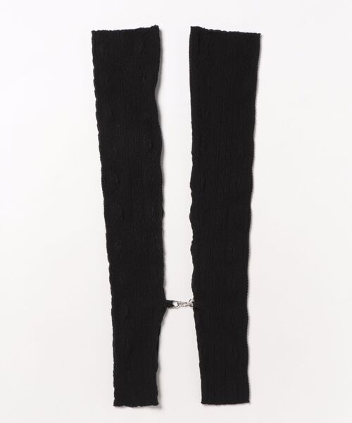 kotohayokozawa（コトハヨコザワ）の「kotohayokozawa SHRUNK-KNIT ARM COVER TD24A-SHAC（アームカバー・レディース・ブラック・FREE）」の5枚目の写真