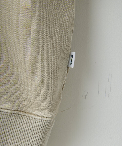 WHIMSIC（ウィムジック）の「*【WHIMSIC/SETUP対応】ガーメントダイスウェットフーディーベスト（ベスト・レディース・チャコールグレー/オフホワイト・FREE）」の16枚目の写真