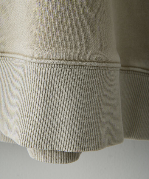 WHIMSIC（ウィムジック）の「*【WHIMSIC/SETUP対応】ガーメントダイスウェットフーディーベスト（ベスト・レディース・チャコールグレー/オフホワイト・FREE）」の17枚目の写真