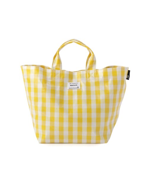 one'sterrace（ワンズテラス）の「ROOTOTE ルートート デリラミネート Q（トートバッグ・レディース・グリーン系その他6/イエロー系8/ネイビー系5・99）」の2枚目の写真