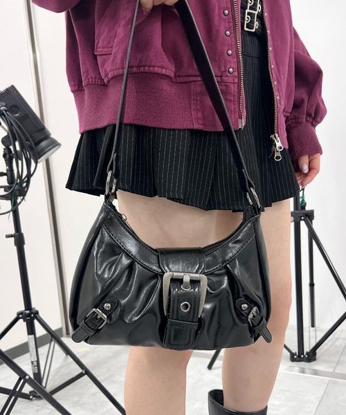 Figments（フィグメンツ）の「Y2KミニベルトBAG（ショルダーバッグ・レディース・ブラック・FREE）」の14枚目の写真