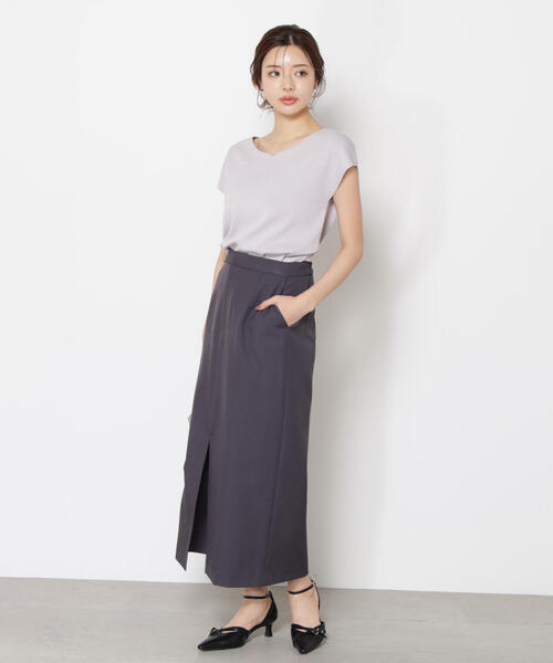 PROPORTION BODY DRESSING(プロポーションボディドレッシング)の「ハートカットフレンチ総針ニット / 1215170500(ニット/セーター・レディース・グレー/ピンク/ライトグリーン/ホワイト系その他・FREE)」の17枚目の写真