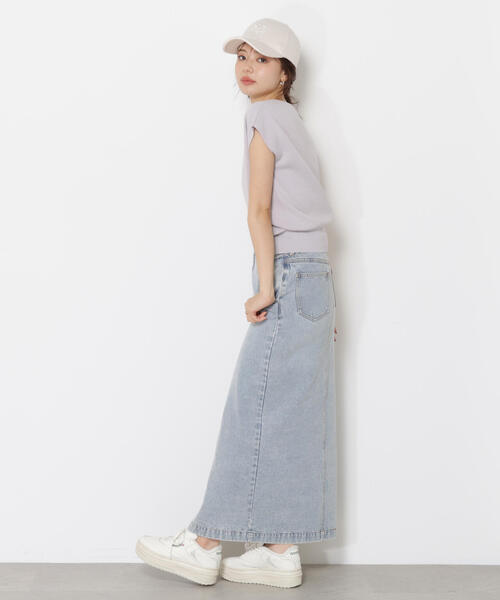 PROPORTION BODY DRESSING(プロポーションボディドレッシング)の「ハートカットフレンチ総針ニット / 1215170500(ニット/セーター・レディース・グレー/ピンク/ライトグリーン/ホワイト系その他・FREE)」の19枚目の写真