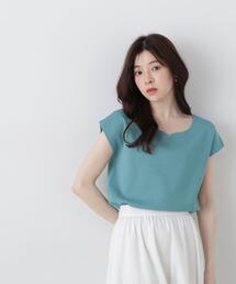 PROPORTION BODY DRESSING（プロポーションボディドレッシング）の「ハートカットフレンチ総針ニット / 1215170500（ニット/セーター）」