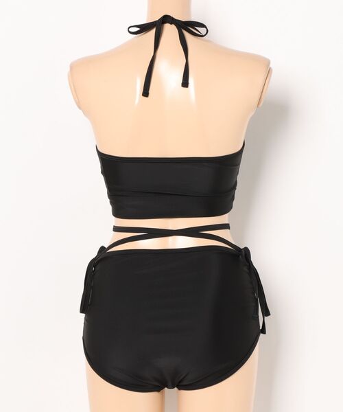 セール】【2点セット】ツイスト クロスストラップ ホルターネック