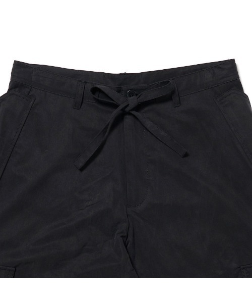 STUDIO SEVEN(スタジオ セブン)の「Logo Print Cargo Pants【STUDIOSEVEN/スタジオセブン】(カーゴパンツ・メンズ・ブラック・MEDIUM/LARGE)」の4枚目の写真