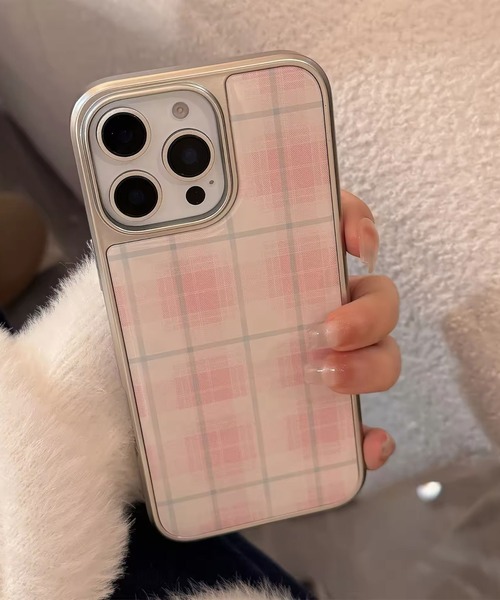 Port / ポート 】 チェック柄 iPhoneケース ( iPhone 13 / 13pro