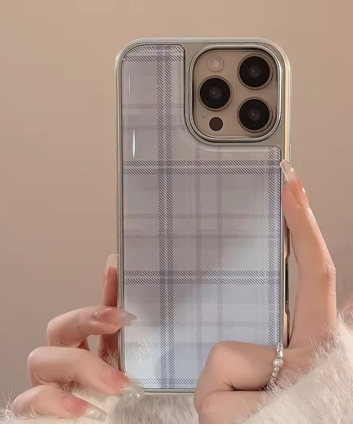 Port / ポート 】 チェック柄 iPhoneケース ( iPhone 13 / 13pro / 14