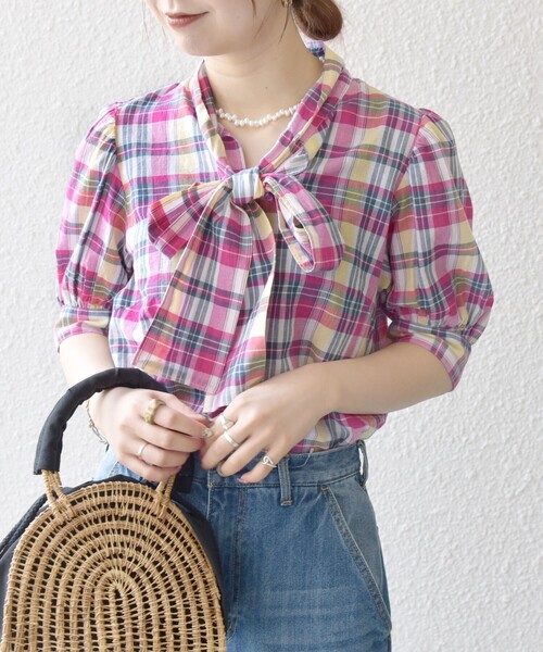 BURBERRY（シャツ/ブラウス(長袖/七分) ・ ピンク/桃色系）の