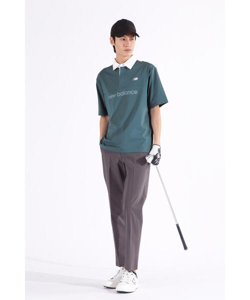 セール】【new balance golf】接触冷感 UVカット 半袖 ラガー