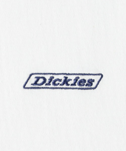 Right-on(ライトオン)の「Dickies(ディッキーズ)【レディース】ワンポイントリンガーTシャツ(Tシャツ/カットソー・レディース・ブラック/オフホワイト・L/M)」の9枚目の写真