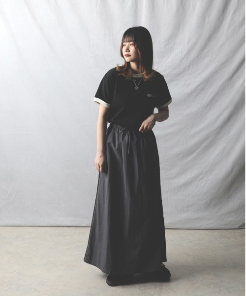 Right-on(ライトオン)の「Dickies(ディッキーズ)【レディース】ワンポイントリンガーTシャツ(Tシャツ/カットソー・レディース・ブラック/オフホワイト・L/M)」の16枚目の写真
