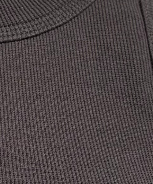 NOMINE(ノミネ)の「カップイン テレコ タンクトップ(タンクトップ・レディース・ホワイト/チャコールグレー/ブラック/ブラウン・フリー)」の20枚目の写真