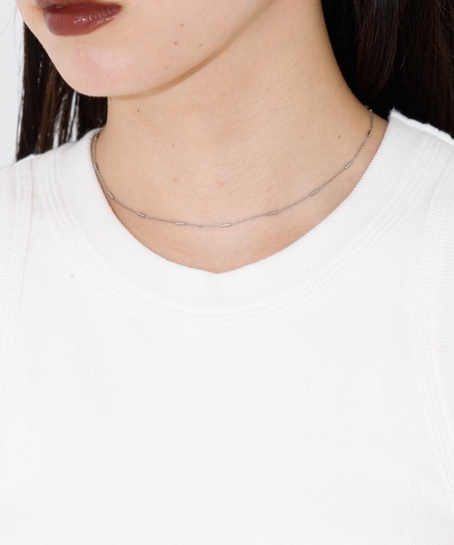 NOMINE(ノミネ)の「カップイン テレコ タンクトップ(タンクトップ・レディース・ホワイト/チャコールグレー/ブラック/ブラウン・フリー)」の6枚目の写真