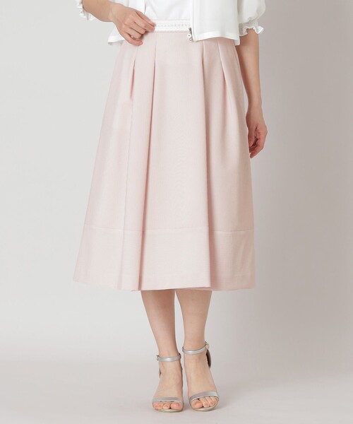 セール】シアサッカー ストライプスカート（スカート）｜TO BE