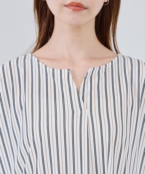 トップス ROPE セール】カットジョーゼットスキッパートップス（Tシャツ
