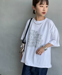 FUNG | [FUNG/ファング] JOURNEY カットオフ プリントＴシャツ(Tシャツ/カットソー)