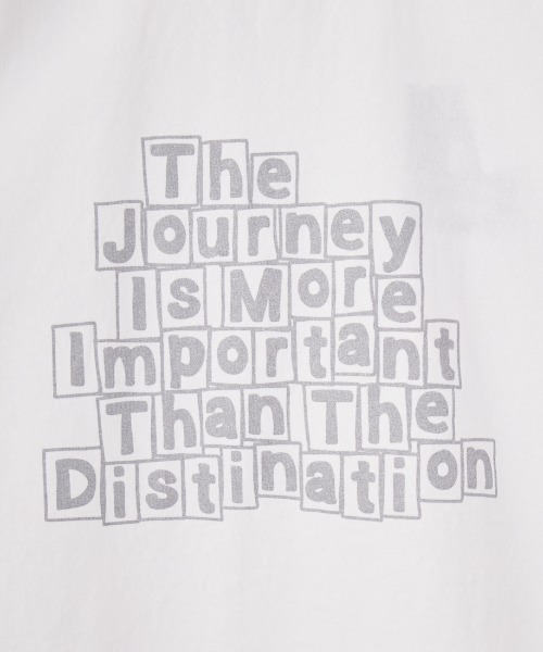 FUNG（ファング）の「[FUNG/ファング] JOURNEY カットオフ プリントＴシャツ（Tシャツ/カットソー・レディース・ホワイト・M）」の18枚目の写真