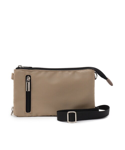 SHOO・LA・RUE（シューラルー）の「【撥水】2層ミニショルダーバッグ（ショルダーバッグ・レディース・ブラック/ダークグレー/ライトパープル・00）」の10枚目の写真