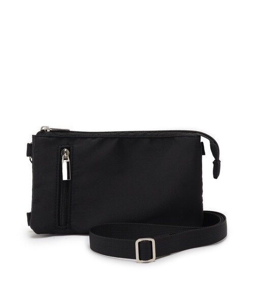 SHOO・LA・RUE（シューラルー）の「【撥水】2層ミニショルダーバッグ（ショルダーバッグ・レディース・ブラック/ダークグレー/ライトパープル・00）」の11枚目の写真