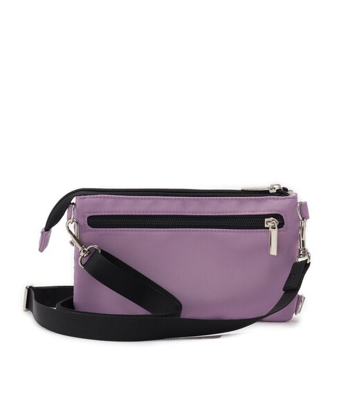 SHOO・LA・RUE（シューラルー）の「【撥水】2層ミニショルダーバッグ（ショルダーバッグ・レディース・ブラック/ダークグレー/ライトパープル・00）」の14枚目の写真