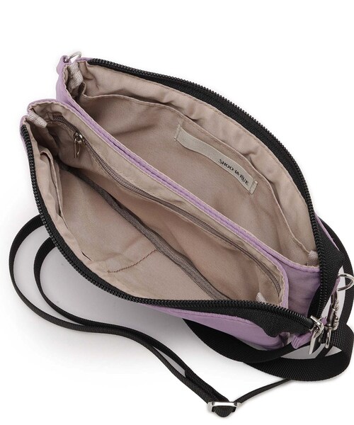 SHOO・LA・RUE（シューラルー）の「【撥水】2層ミニショルダーバッグ（ショルダーバッグ・レディース・ブラック/ダークグレー/ライトパープル・00）」の16枚目の写真