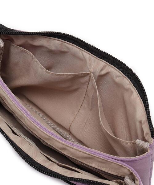 SHOO・LA・RUE（シューラルー）の「【撥水】2層ミニショルダーバッグ（ショルダーバッグ・レディース・ブラック/ダークグレー/ライトパープル・00）」の22枚目の写真