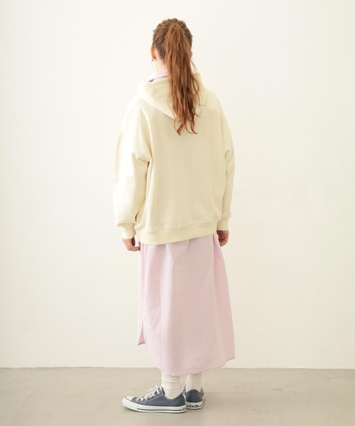 セール】STENCIL LOGO WIDE SWEAT HOODIE（パーカー）｜MILKFED