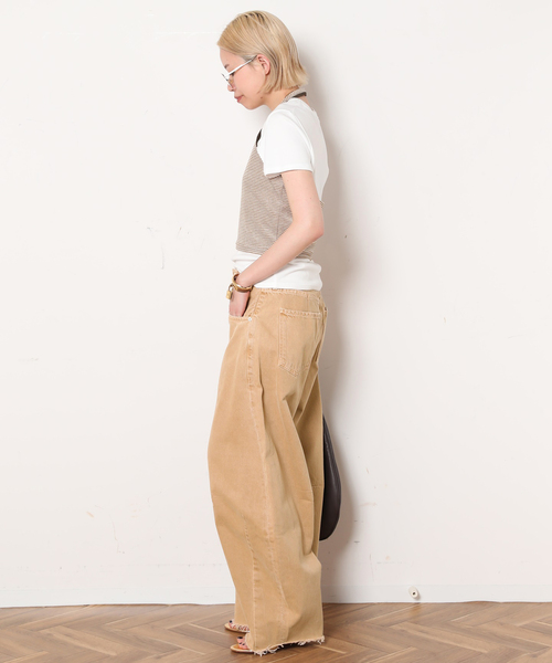 Citizens of humanity(シチズンズオブヒューマニティー)の「【CITIZENS of HUMANITY】HORSESHOE JEAN IN T(デニムパンツ・レディース・キャメル・25/26/27/28)」の19枚目の写真