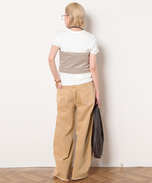 Citizens of humanity(シチズンズオブヒューマニティー)の「【CITIZENS of HUMANITY】HORSESHOE JEAN IN T(デニムパンツ・レディース・キャメル・25/26/27/28)」の18枚目の写真
