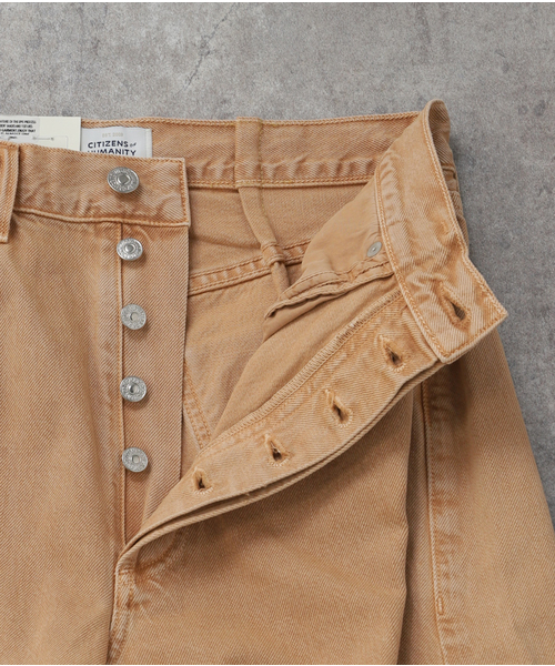 Citizens of humanity(シチズンズオブヒューマニティー)の「【CITIZENS of HUMANITY】HORSESHOE JEAN IN T(デニムパンツ・レディース・キャメル・25/26/27/28)」の6枚目の写真