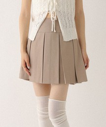 Heather | ワイドプリーツミニスカート3　459727(スカート)