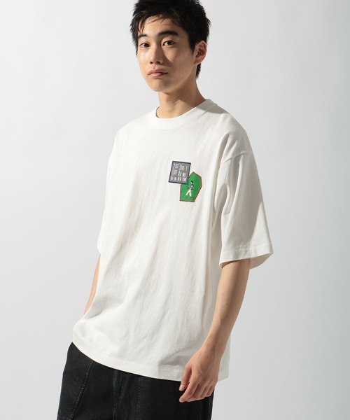 セール】ワッペンモチーフクラフトTシャツ（Tシャツ/カットソー