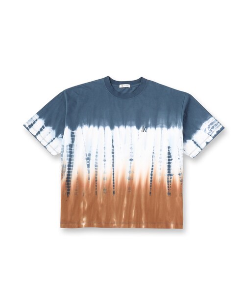 tk.TAKEO KIKUCHI（ティーケータケオキクチ）の「タイダイTシャツ（XSサイズあり）（Tシャツ/カットソー・メンズ・ホワイト系4/ブラック系3/オリーブ系3・00/03/02/01）」の7枚目の写真