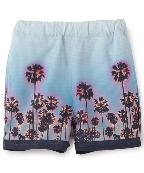 XLARGE KIDS（エクストララージキッズ）の「パームツリーショートパンツ（その他パンツ・キッズ・ブラック/ホワイト・90cm/130cm/110cm/120cm/140cm/100cm）」の3枚目の写真