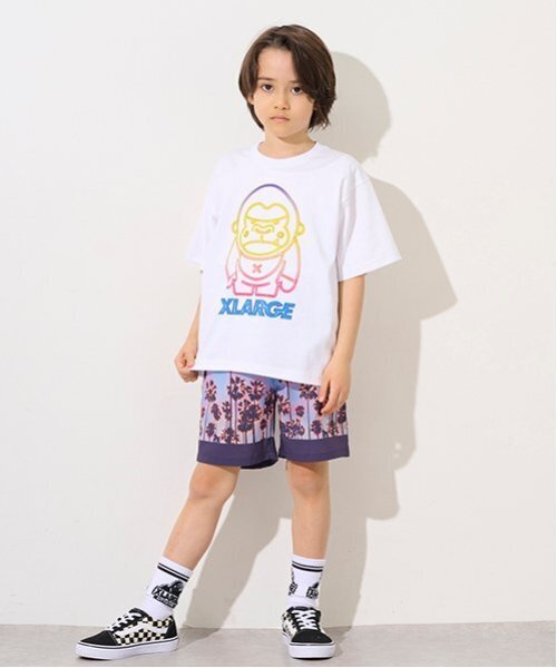 XLARGE KIDS（エクストララージキッズ）の「パームツリーショートパンツ（その他パンツ・キッズ・ブラック/ホワイト・90cm/130cm/110cm/120cm/140cm/100cm）」の17枚目の写真