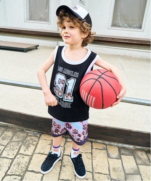XLARGE KIDS（エクストララージキッズ）の「パームツリーショートパンツ（その他パンツ・キッズ・ブラック/ホワイト・90cm/130cm/110cm/120cm/140cm/100cm）」の18枚目の写真
