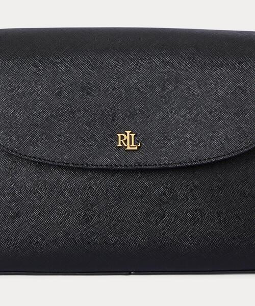 LAUREN RALPH LAUREN(ローレン ラルフ ローレン)の「クロスハッチ ミディアム Schylar ショルダー バッグ(ショルダーバッグ・レディース・ブラック系1・ONE)」の9枚目の写真