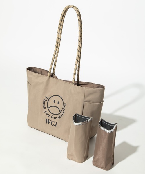 撥水 リバーシブルボックストートバッグ WCJ 撥水】リバーシブルトートバッグ【WCJ-TB-014BLK-GRY】 | WCJ