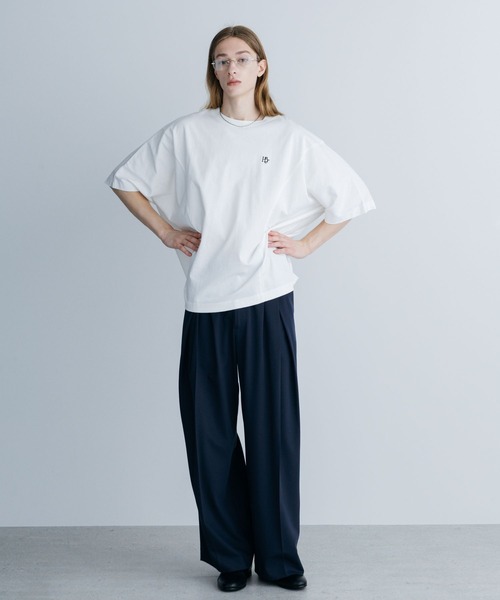 HARE(ハレ)の「【接触冷感】ICY FEELディープタックワイドストレートトラウザー(HARE)(スラックス・メンズ・ブラック/グレー/レッド/ネイビー・SMALL/MEDIUM)」の17枚目の写真