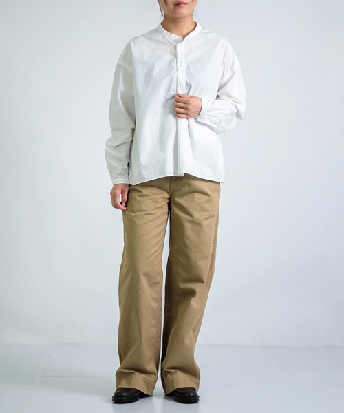 D.M.G / ディーエムジー] 50タイプライター プルオーバーシャツ