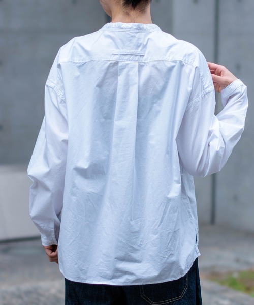 D.M.G.（ドミンゴ）の「[D.M.G / ディーエムジー] 50タイプライター プルオーバーシャツ（シャツ/ブラウス・レディース・ホワイト・2/3）」の13枚目の写真