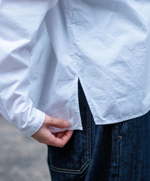 D.M.G.（ドミンゴ）の「[D.M.G / ディーエムジー] 50タイプライター プルオーバーシャツ（シャツ/ブラウス・レディース・ホワイト・2/3）」の15枚目の写真